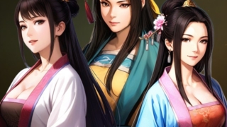 三国志,姫武将,顔CG,女の子